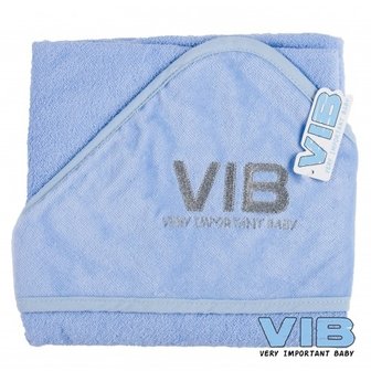 VIB Badcape blauw