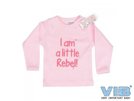 VIB Tshirt Rebel pink 6mnd