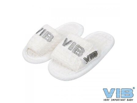 VIB Baby Slippers Wit Wafel