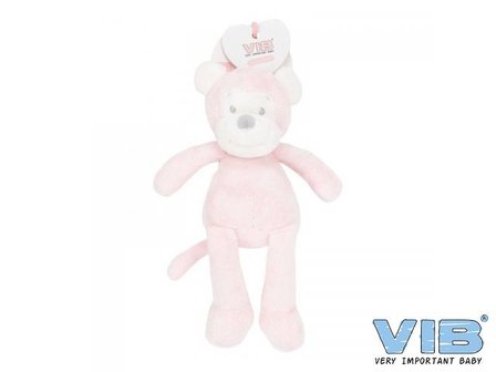 VIB Monkey roze 35 cm aap